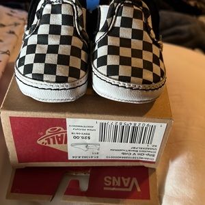 VANS Slip on V Crib baby shoes